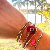 Imogen Twisted Evil Eye Bracelet
