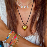 Love Beaded Necklace