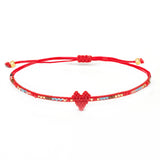 Miyuki Heart Bracelet - OIYA