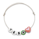 ‘Yes’ Friendship Bracelet