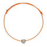 Kids Sparkle Heart Charm Bracelet