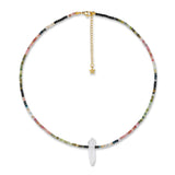 Joella Beaded Crystal Choker