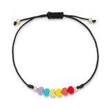 Kids Journee Rainbow Heart Bracelet