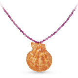 Sandy Seashell Beaded Necklace