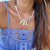 Addison Pearl & Stone Choker