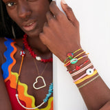 Duo Color String Bracelet - OIYA