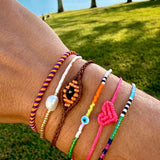 Imogen Twisted Evil Eye Bracelet