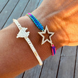 Mega Star Charm Rainbow Bracelet
