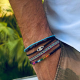 Sterling Silver Braided Bracelet - OIYA