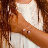 Kids Sorbet & Ruthie Rainbow Evil Eye Bracelet Bundle