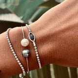 Mila Freshwater Pearl Bangle