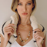 Elke Gemstone Chain Necklace