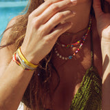 Kris  Pearl Beaded Choker