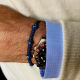 Multi Evil Eye Braided Bracelet - OIYA