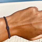 Sterling Silver Beaded Bracelet - OIYA
