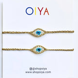 Set 3 - Evil Eye Bracelet - OIYA