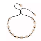 Bohemian Cowrie Shell Choker - OIYA