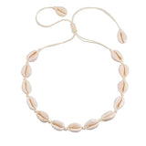 Bohemian Cowrie Shell Choker - OIYA