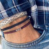 Monochrome Braided Bracelet - OIYA