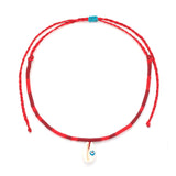 Red and Purple Evil Eye Choker - OIYA