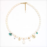 Elizabeth Freshwater Pearl Choker - OIYA