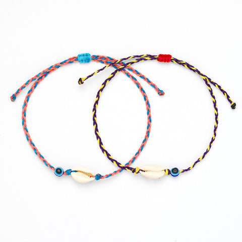 Natalia Cowrie Shell Anklet