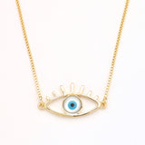 Amelia Evil Eye Necklace