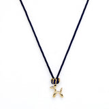 Gold Poodle Necklace