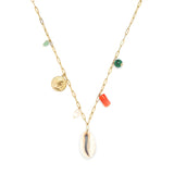Evangeline Mixed Pendant Necklace