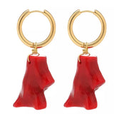 Coral Earring - OIYA