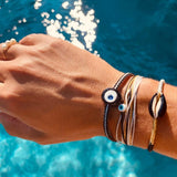Black Candy Shell Bracelet - OIYA