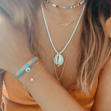 Beaded Shell Necklace - OIYA