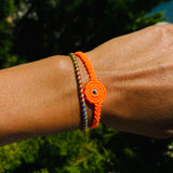Circular Evil Eye Bracelet - OIYA