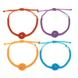Circular Evil Eye Bracelet - OIYA