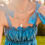 Gold Chain and Pearl Necklace - OIYA