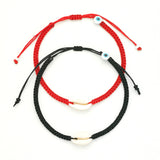 Monochrome Cowrie Shell Anklet - OIYA