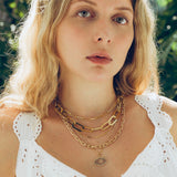 Eva Gold Link Necklace