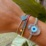 Transparent Evil Eye Bracelet - OIYA