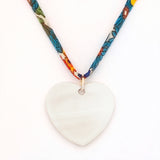 Liberty Heart Charm Necklace