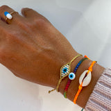 Braided Cowrie Shell Bracelet - OIYA