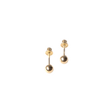 Small Yellow Gold Studs - OIYA