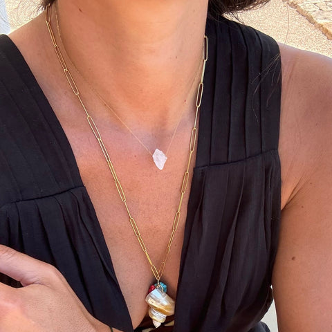 Raw Crystal Necklace