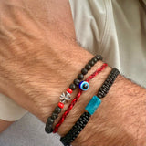 Reese Evil Eye Braided Bracelet