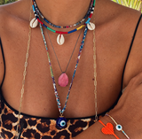 Liberty Evil Eye Pendant Necklace