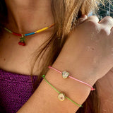 Kids Sparkle Circle Charm Bracelet