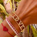 Dazzling Love Bangle