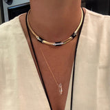 Cris Raw Crystal Necklace