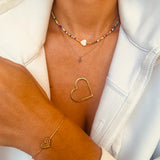 Marisa Heart Chain Necklace