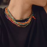 Midnight Emperor Stone Choker