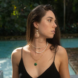 Amara Pearl & Chain Necklace